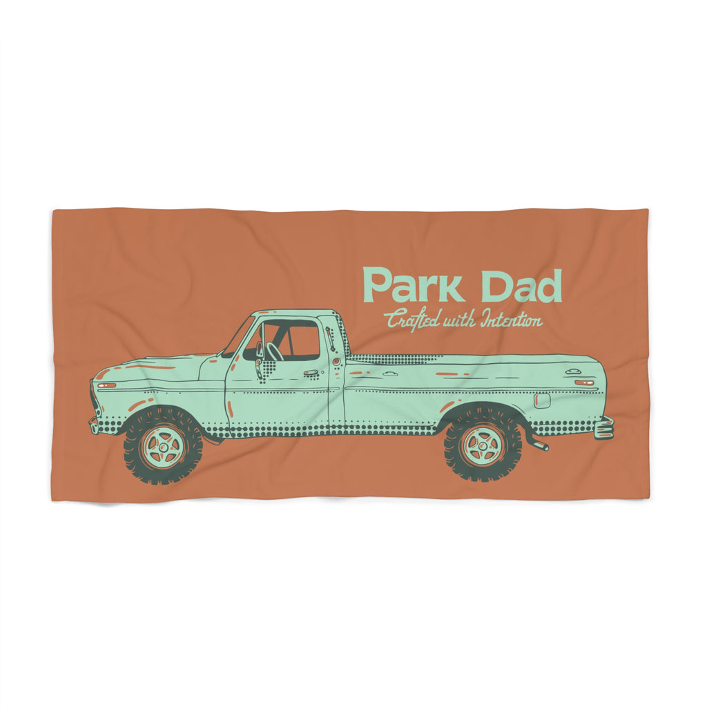 Vintage Truck Beach Towel