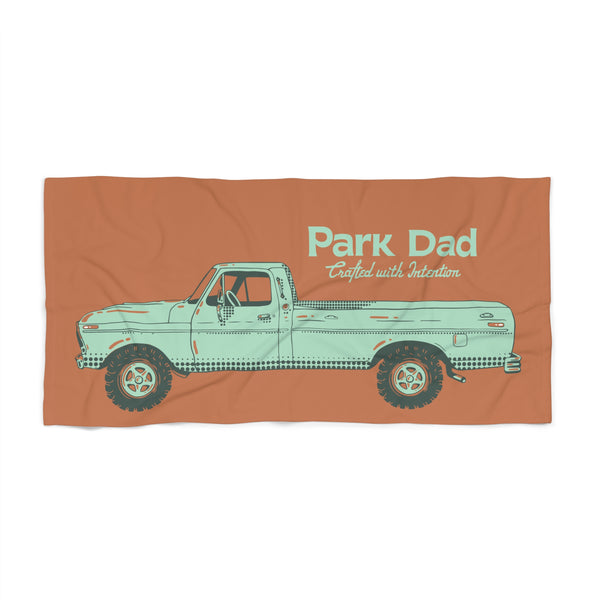 Vintage Truck Beach Towel