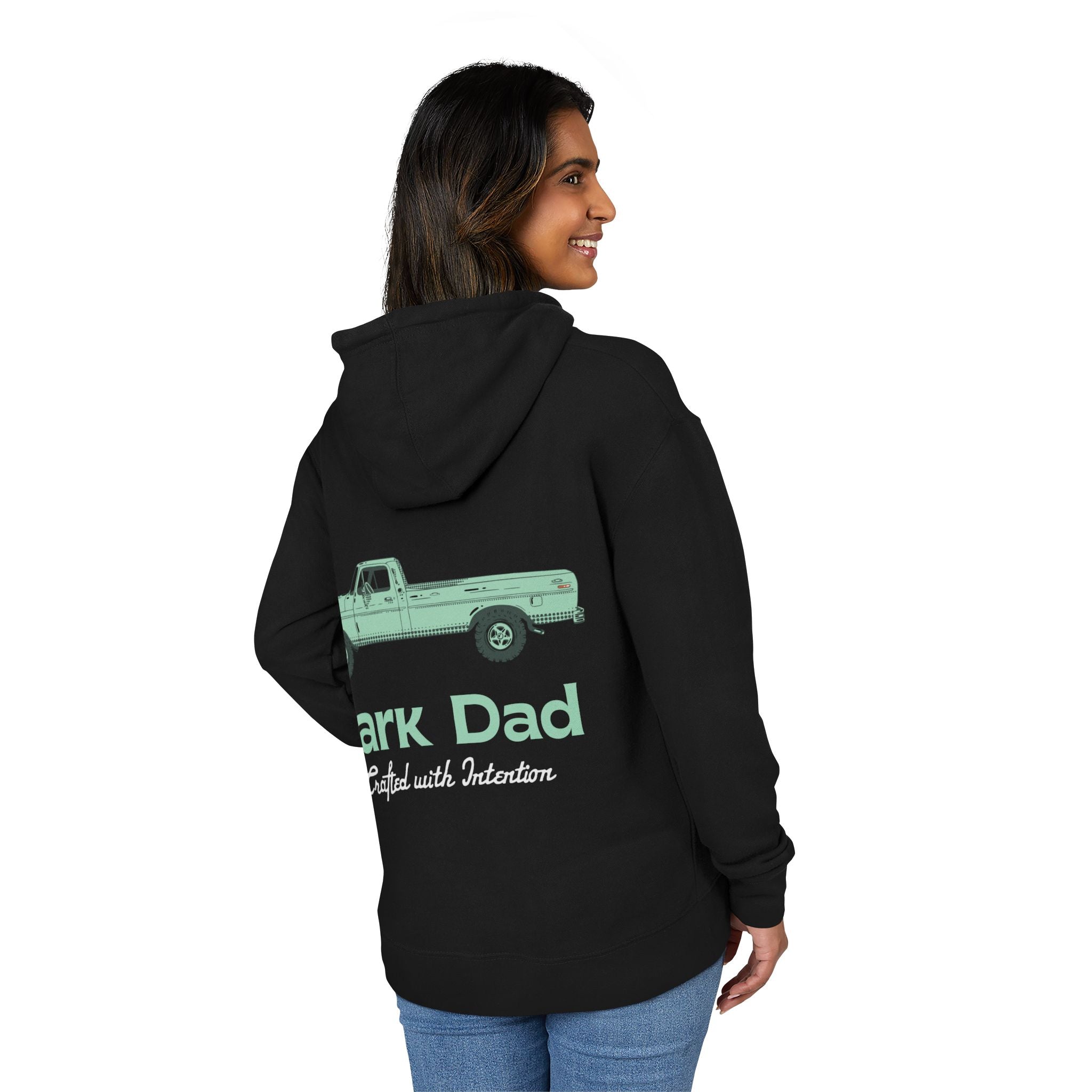 Park Dad Hoodie — "Crafted with Intention" Nature-Loving Dad Pullover