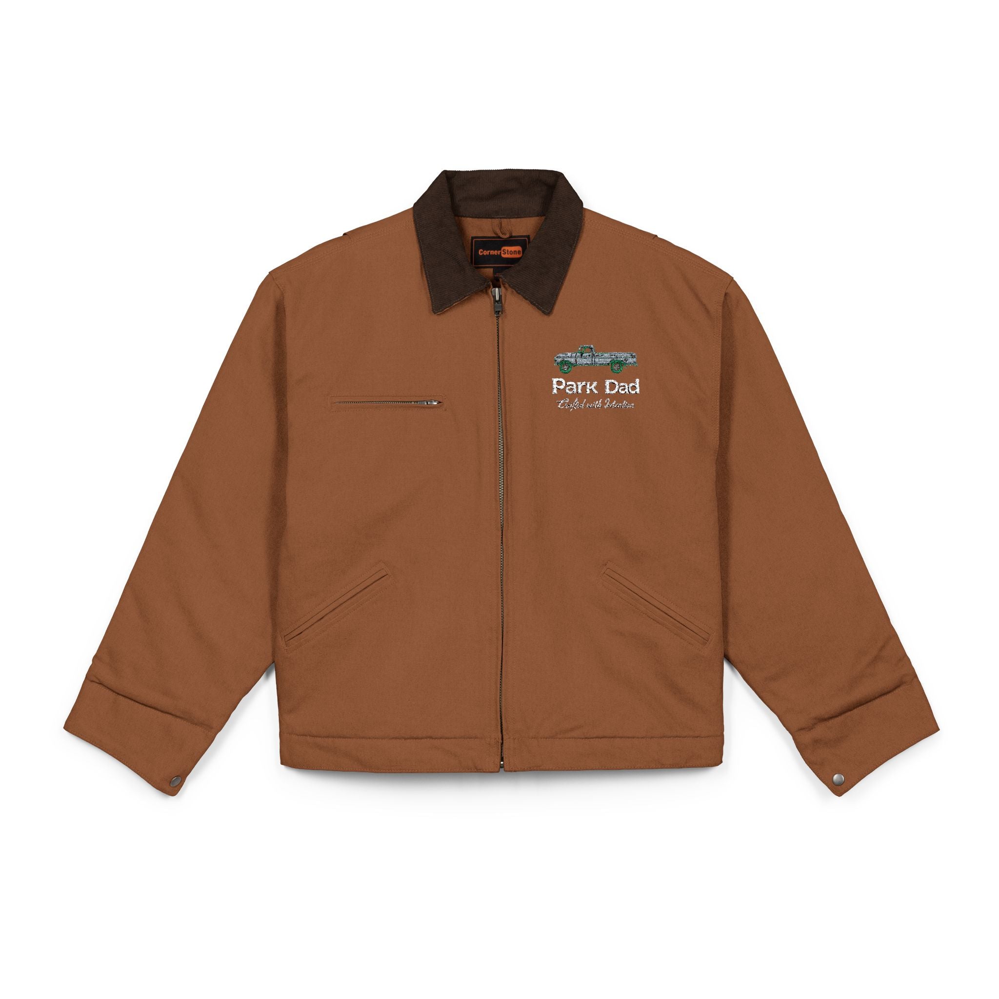Embroidered Work Jacket
