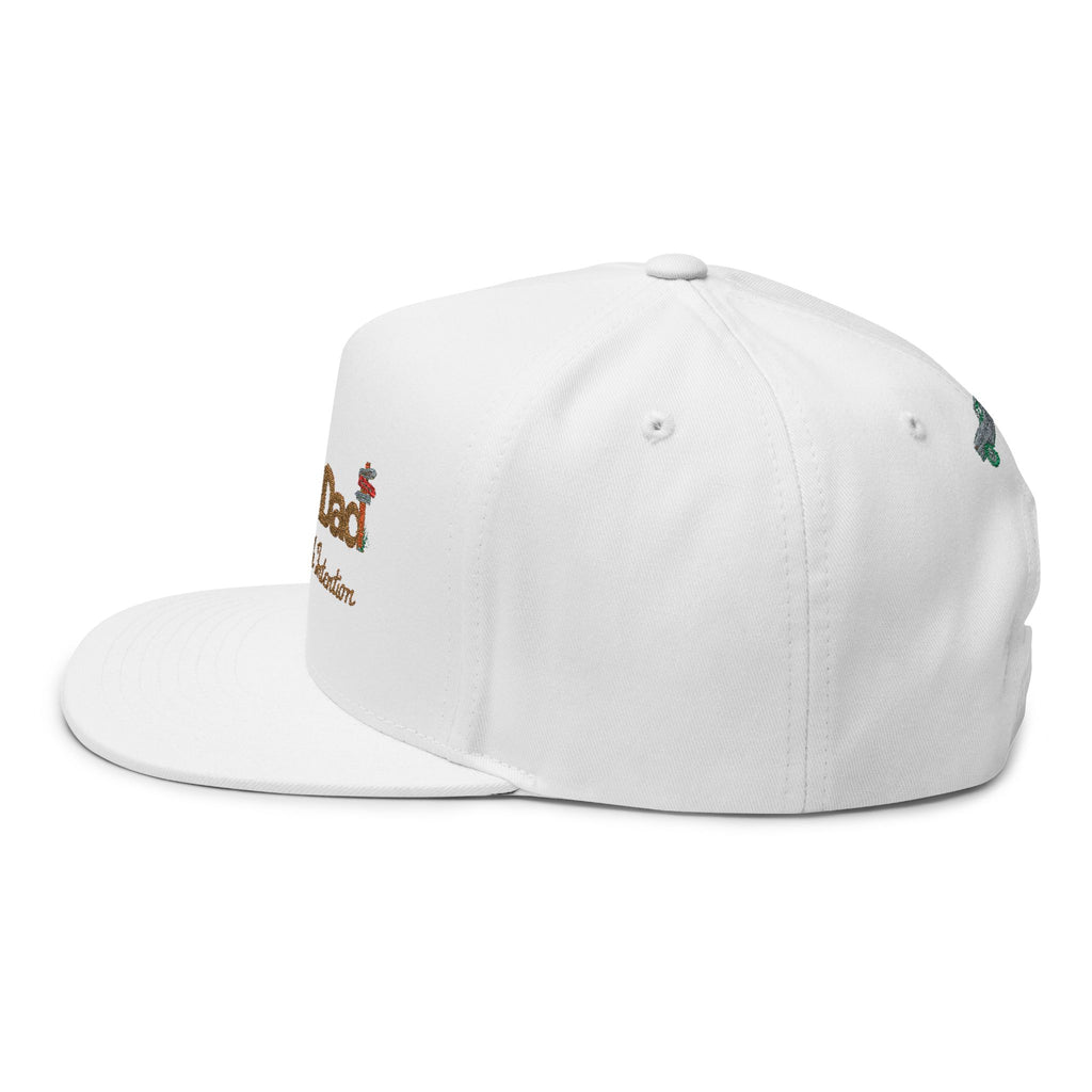 Park Dad Embroidered Flat Bill Cap