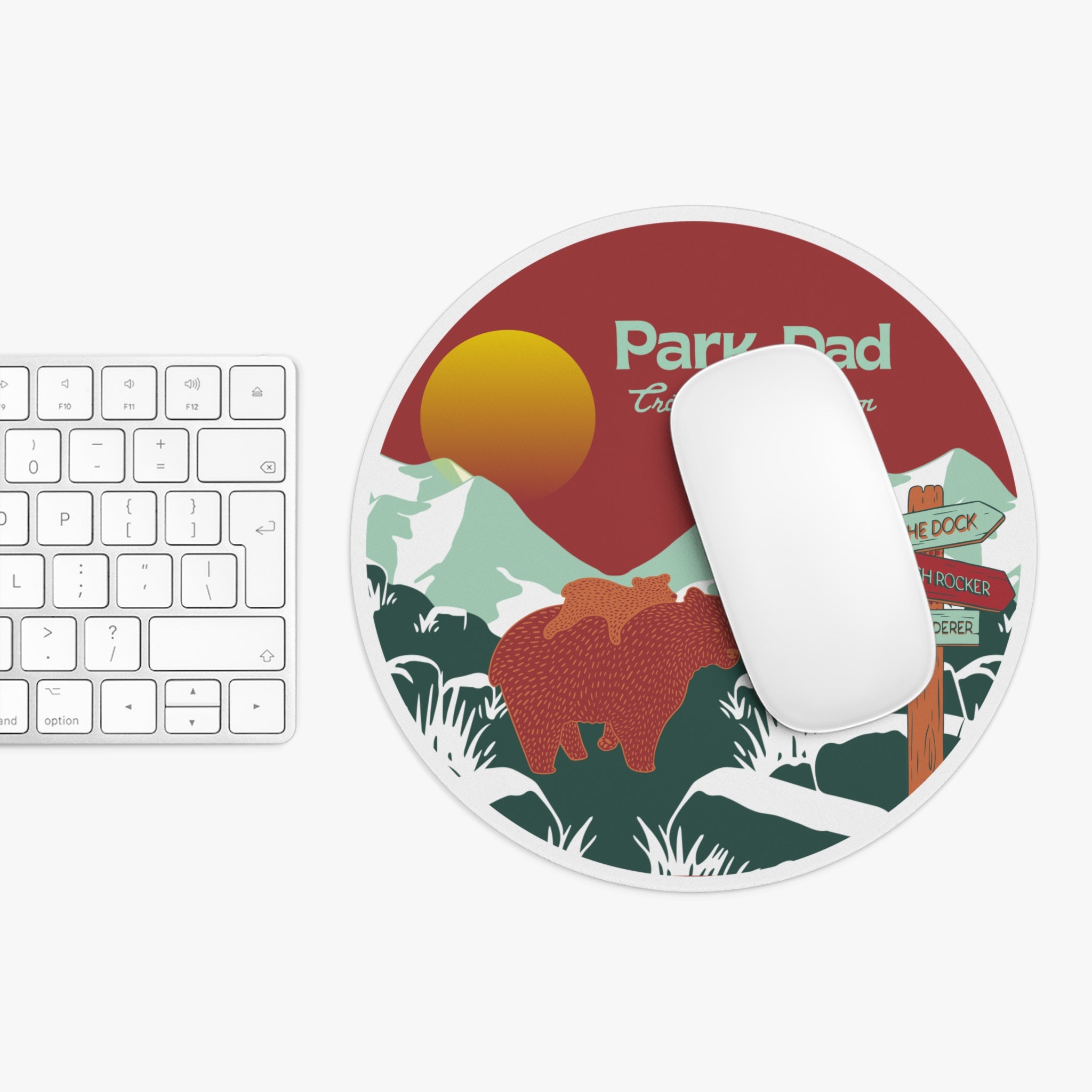 Park Dad Mouse Pad