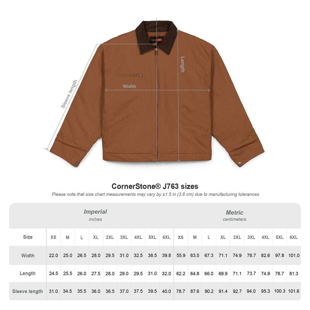 Embroidered Work Jacket