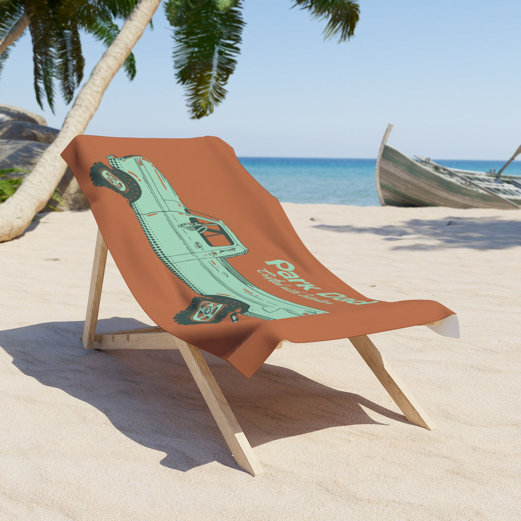 Vintage Truck Beach Towel