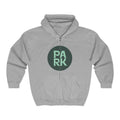 Park Dad Full-Zip Hoodie — 'Park' Truck Graphic Zip-Up Sweatshirt for Fathers