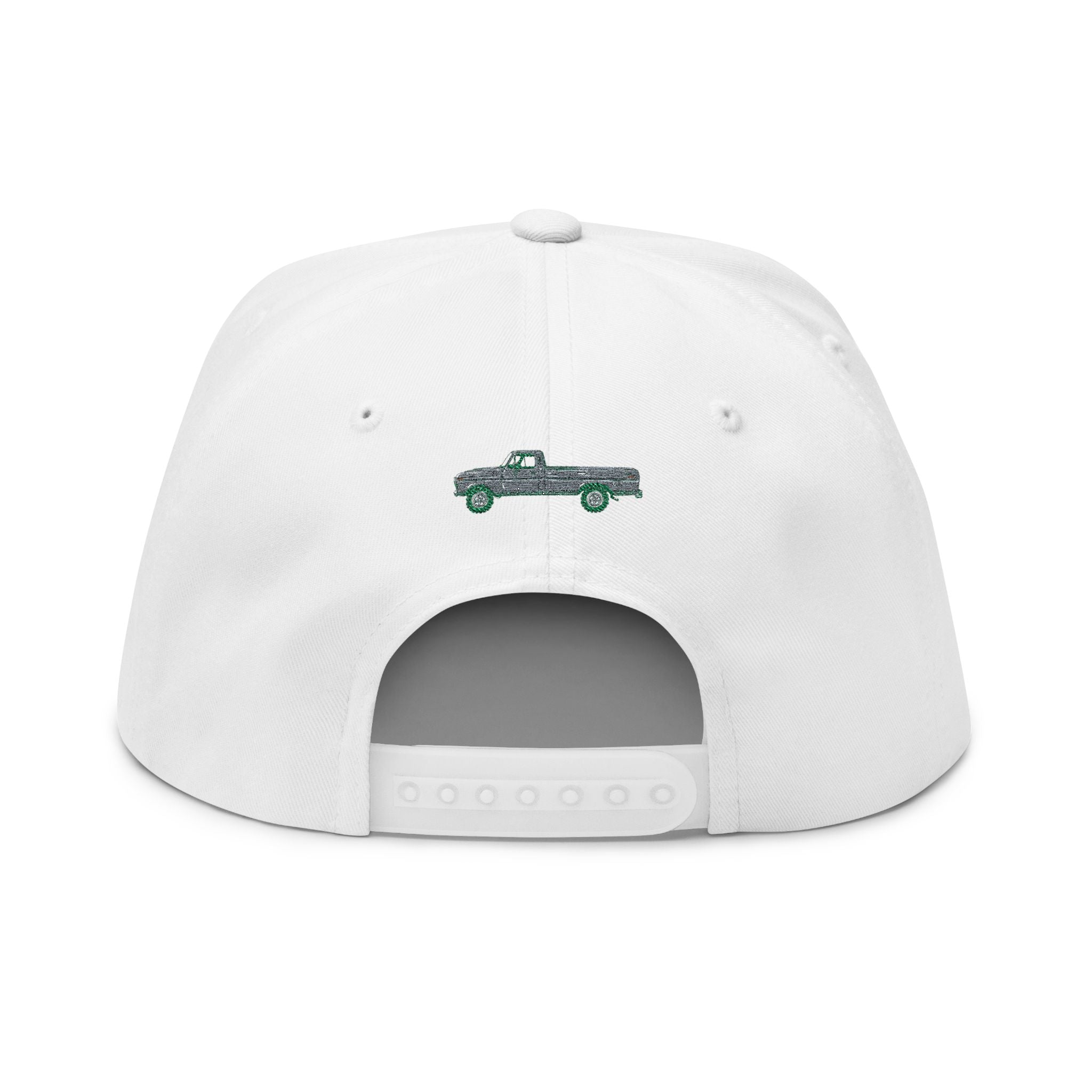 Park Dad Embroidered Flat Bill Cap